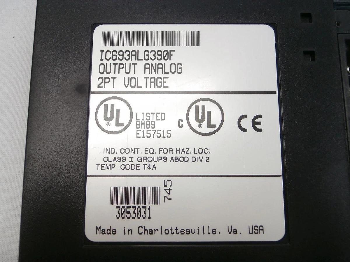 Used GE Fanuc Series 90-30 10-Slot PLC Control System IC693PWR321S IC693MDL741E Used