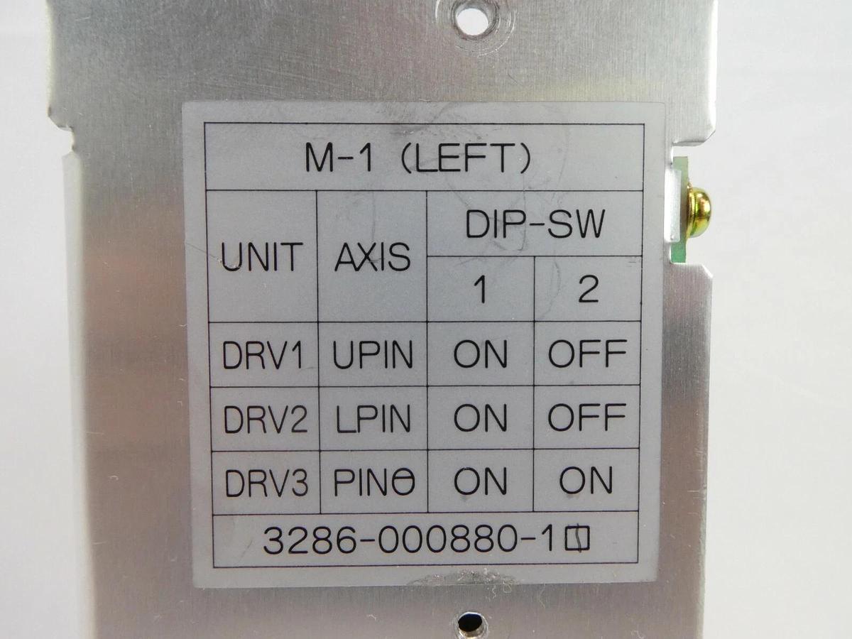 Used Sanyo Denki PMM-BD-57035-7 PCB Card M-1 (LEFT) TEL 3286-000880-11 P-8 Working