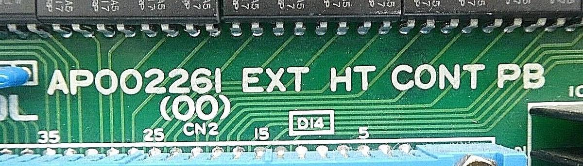 Used JEOL AP002261(00) Processor PCB EXT HT CONT PB JSM-6400F SEM Working Surplus
