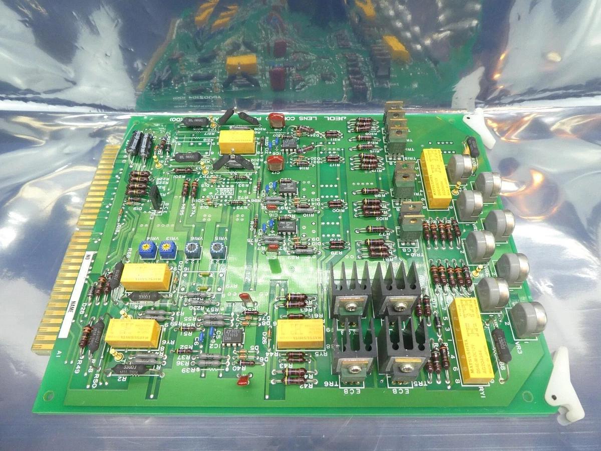 Used JEOL AP002104(00) Lens Control PCB Card LENS CONT(2) PB JSM-6300F SEM Working