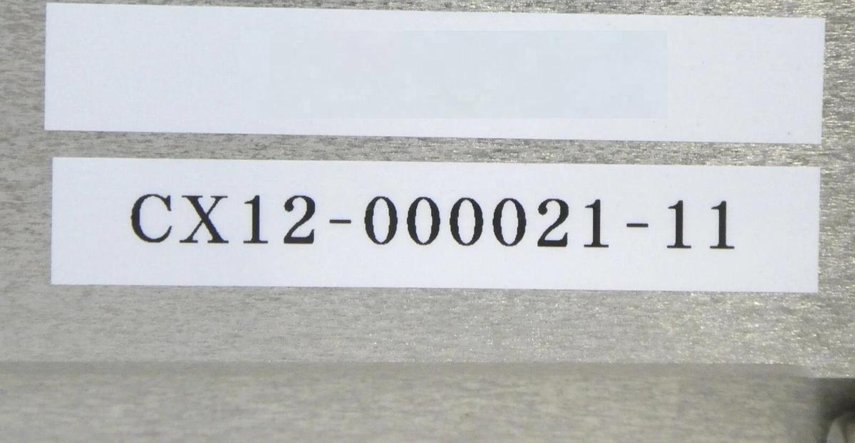 Used V-Tex CX12-000021-11 Pneumatic Slit Valve Assembly Rollcam Working Surplus