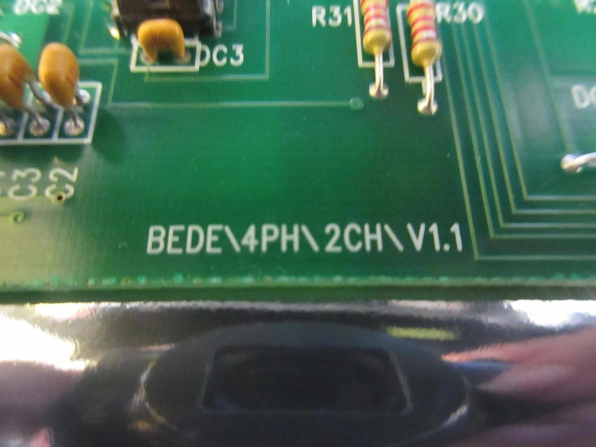Used Bede Scientific Instruments BEDE4PH2CHV1.1 Processor Board PCB Card Used