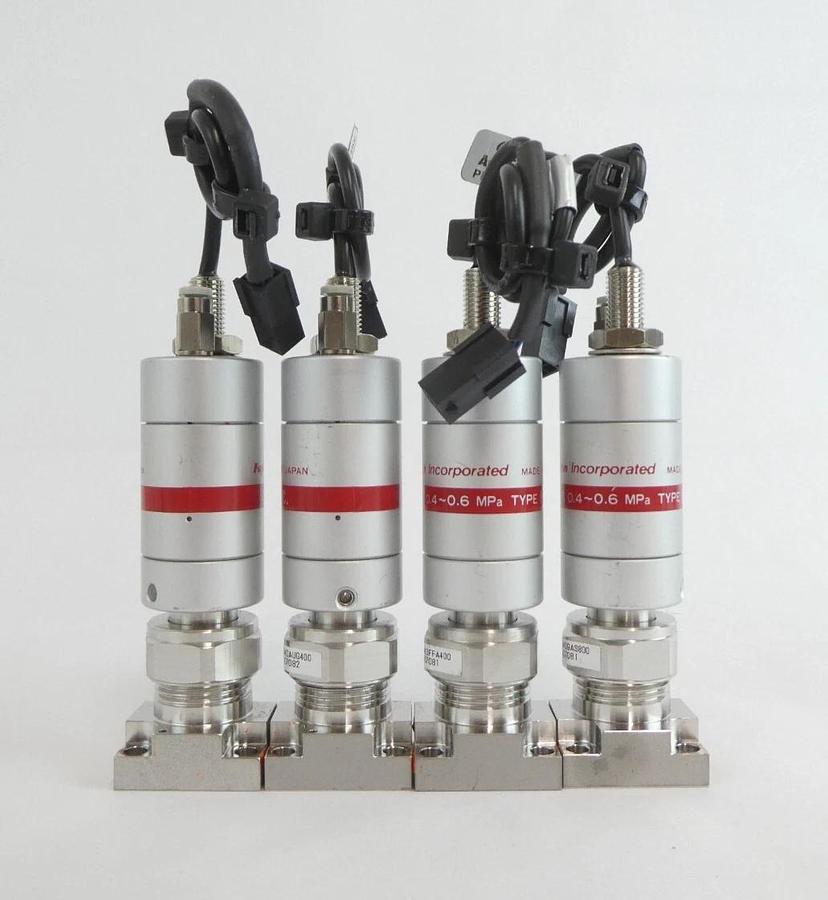 Used Fujikin 507082 507081 Diaphragm Valve 316L-P Lot of 12 Working Surplus