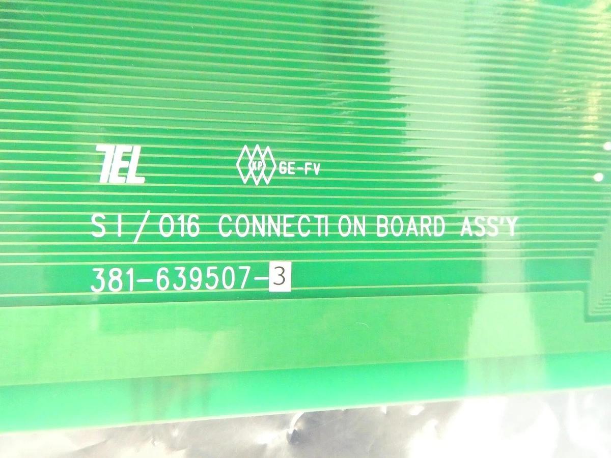 Used TEL Tokyo Electron 381-639507-3 Connector VME PCB Card S1/016 MARK 8 Working