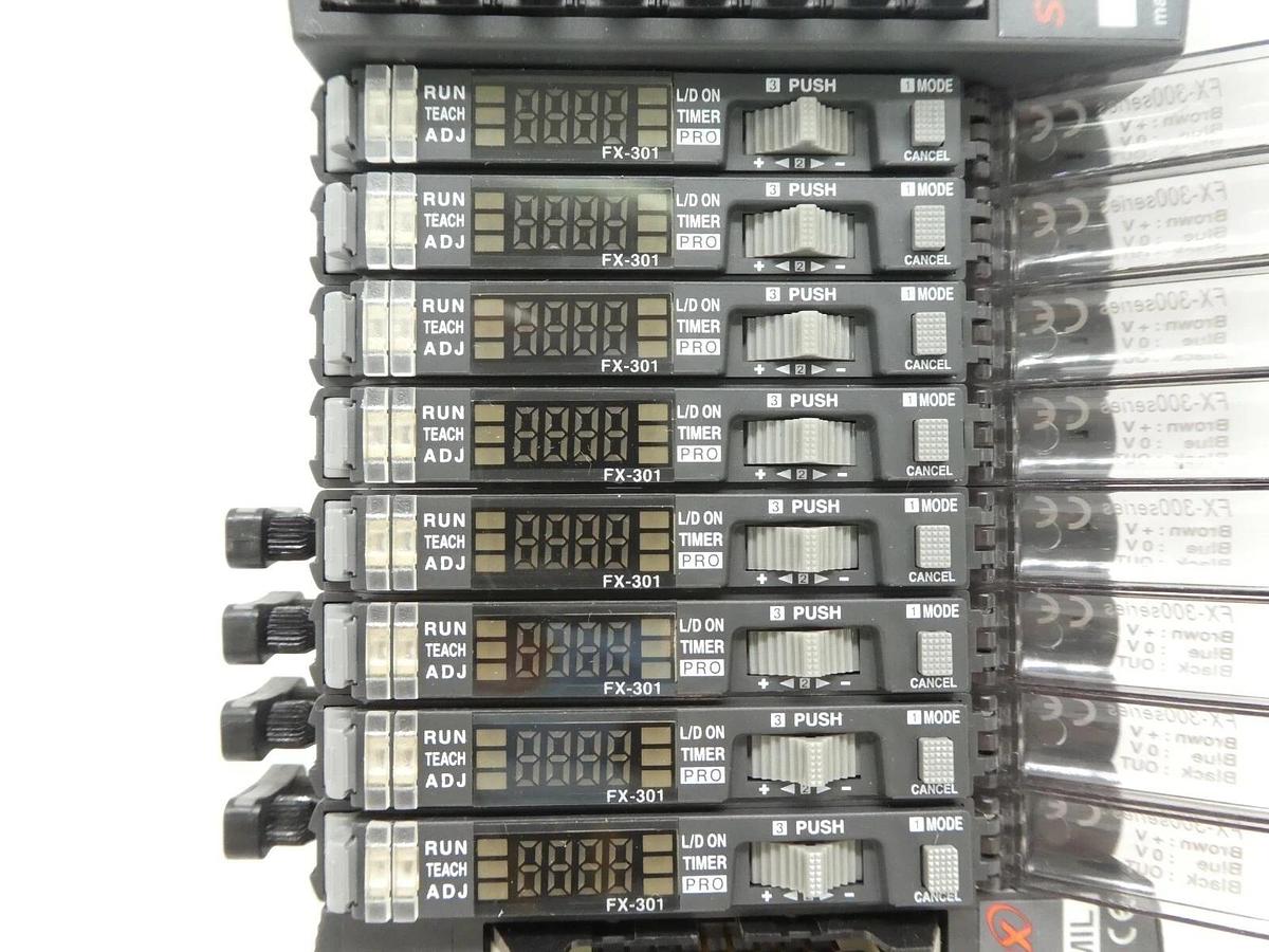 Used Sunx SC Series Sensor-PLC Connection System SC-MIL SC-T8J FX-300 Working Surplus
