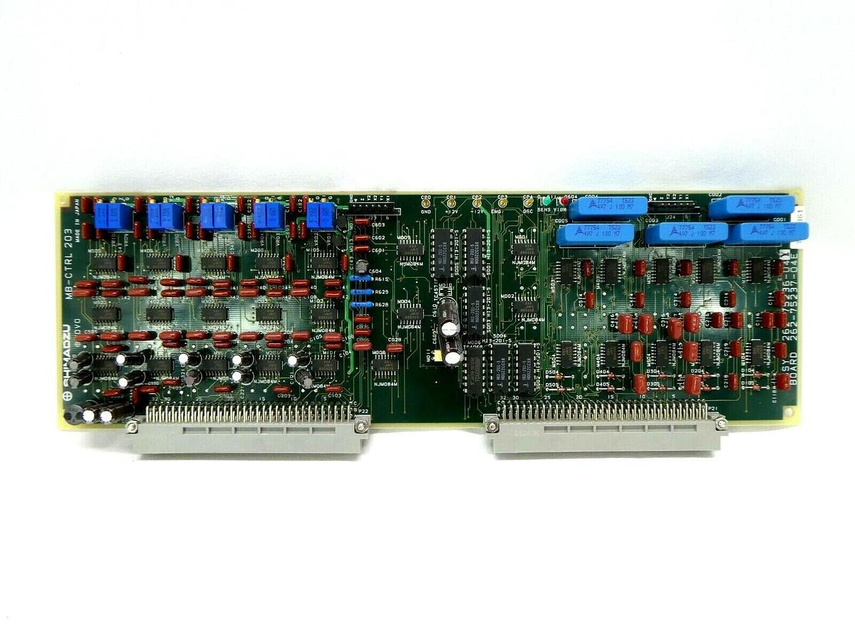 Used Shimadzu 262-75236-04Y Turbo Controller PCB Card MB-CTRL 203 EI-3203MD Working