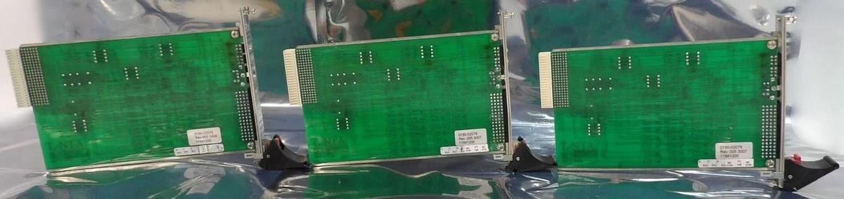 Used MKS Instruments AS00021-02 Water Leak Detector PCB Card AMAT 0190-02076 Lot of 3