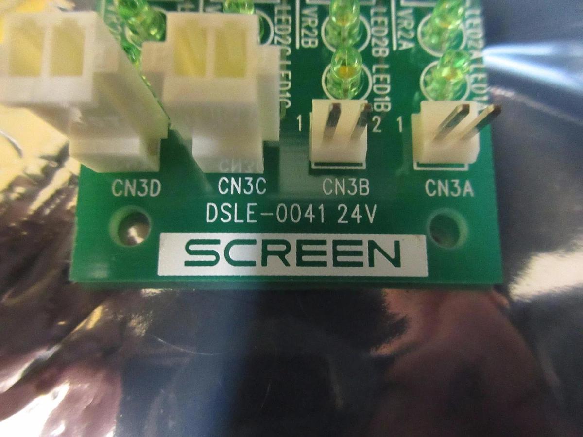 Used DNS Dainippon Screen DSLE-0041 24V Processor Board PCB 539-52358 Used Working