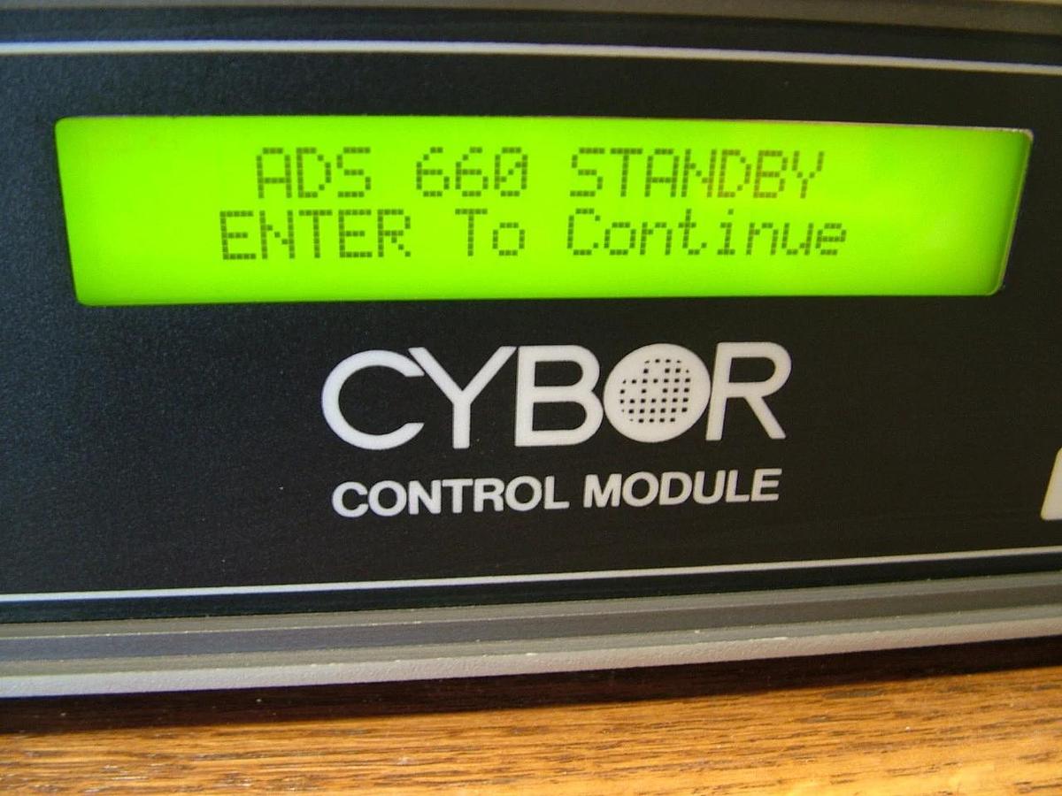 Used Cybor ADS660-00 Control Module Pneumatic Interface ADS660-12 Working Surplus
