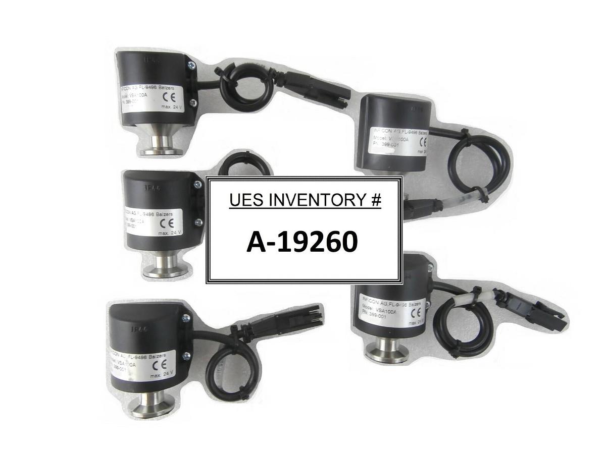 Used Inficon 399-001 Vacuum Switch VSA100A AMAT 0015-01587 Lot of 5 Quantum X Working