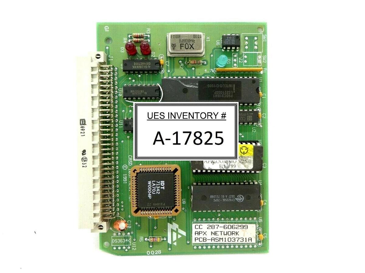 Used Air Products CRSD 1037 APX Network PCB Card CC 287-606299 ASM103731A Working