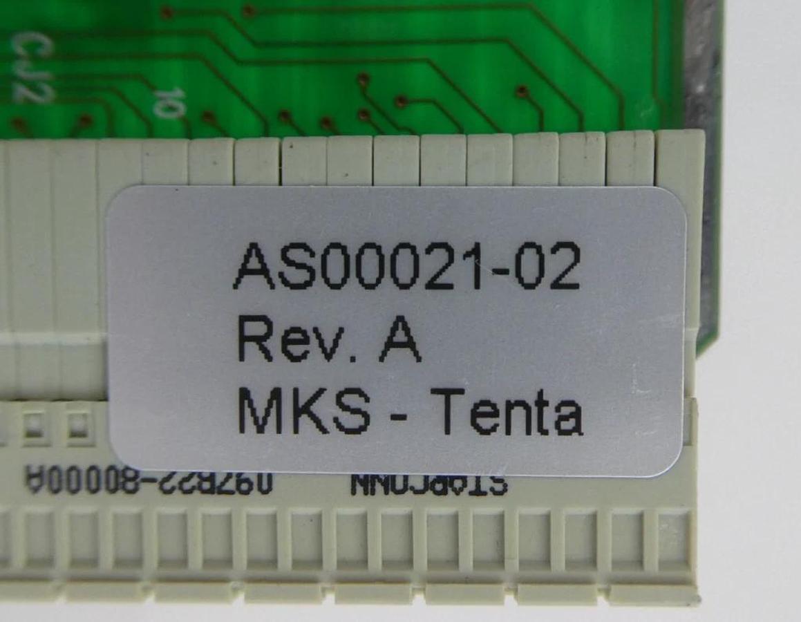 Used TeNTA AS00021-02 CCM Water Leak Detector PCB Card AMAT 0190-02076 MKS Working