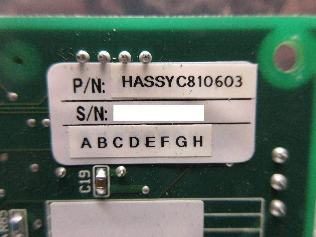 Used Muratec HASSYC810603 Processor Board PCB LDMIF2C M202 Used Working