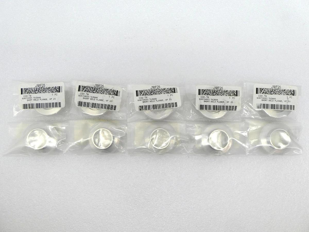 Used Swagelok Short Weld Flange JNWF40 JNWF25 NW40 NW25 Reseller Lot of 20 New