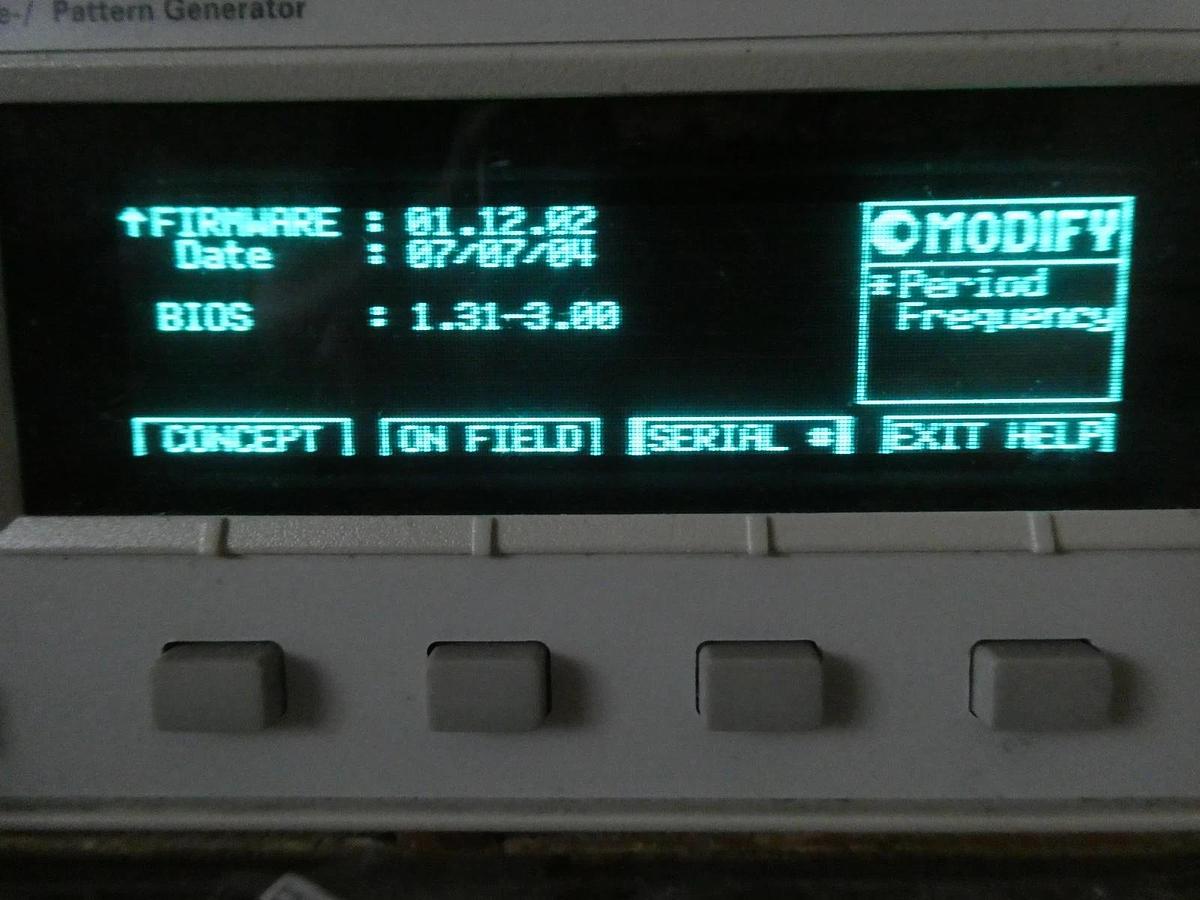 Used Agilent 81110A Pulse Pattern Generator 165/330 MHz with 81111A Modules Surplus