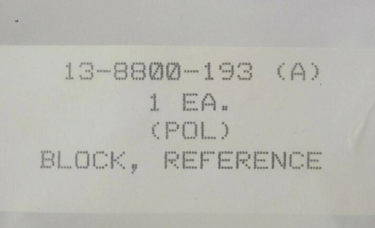 Lam Research 13-8800-193 Front Set Point Reference Block Lot of 3 New Surplus
