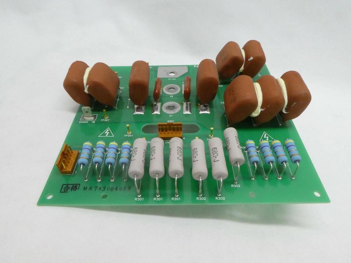 Used Hitachi Kokusai Denki 3CD02411 Resistor Board PCB PA Mikro Sonic Working Surplus