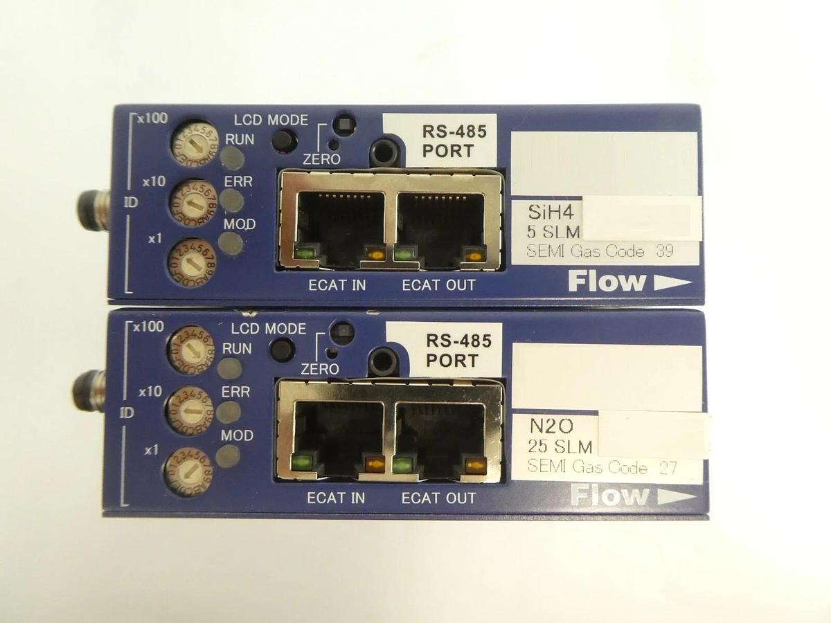 Used Aera HC100 Series Mass Flow Controller MFC Reseller Lot of 8 Working Surplus