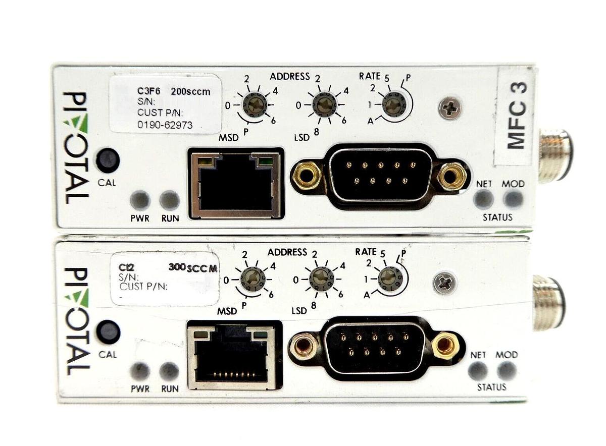 Used Pivotal Systems GFC Mass Flow Controller MFC 32-03000 32-02783 Lot of 12 Working