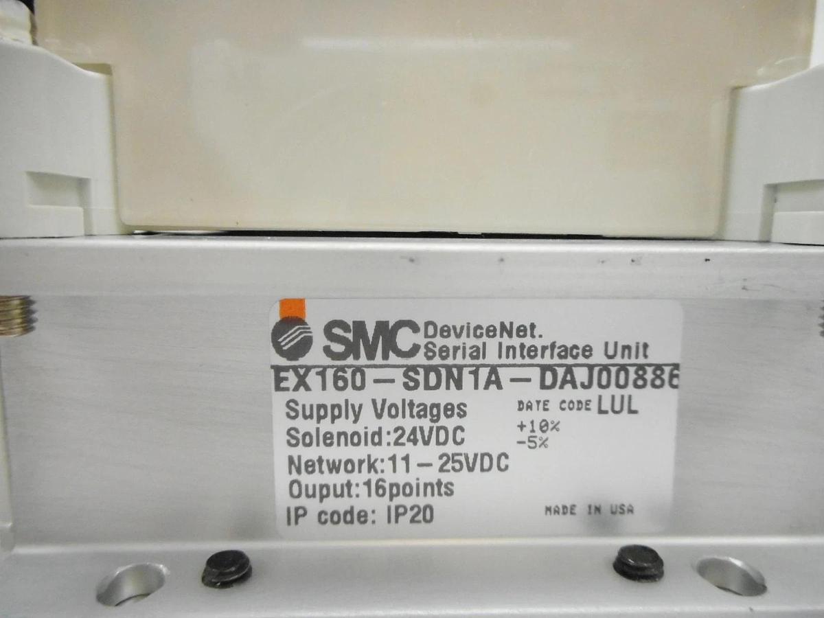 SMC VV5Q11-08-DAJ00907 8-Port Pneumatic Manifold ASM 50-125207A20 New