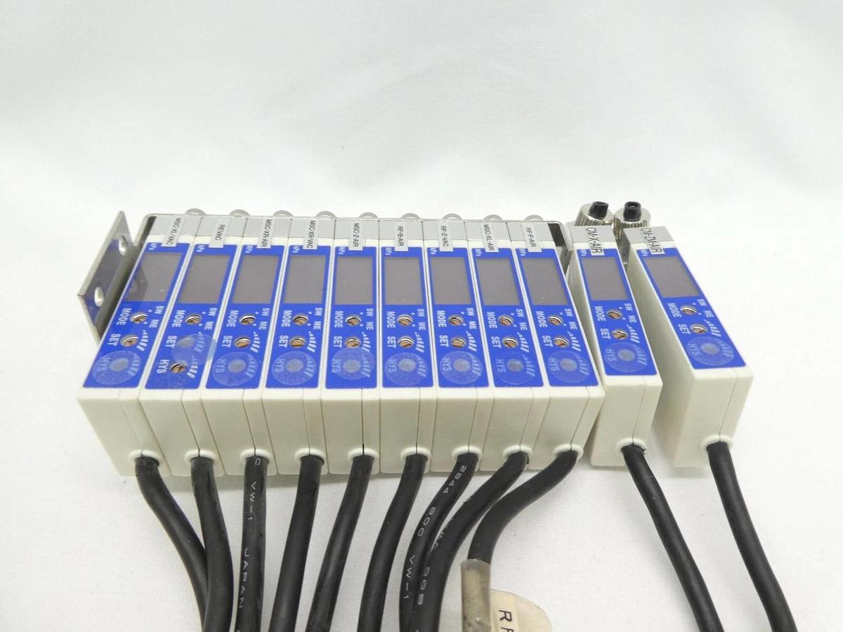 Used Copal Electronics PS6-103G-NAM-014 11-Port Pressure Switch Assembly Working
