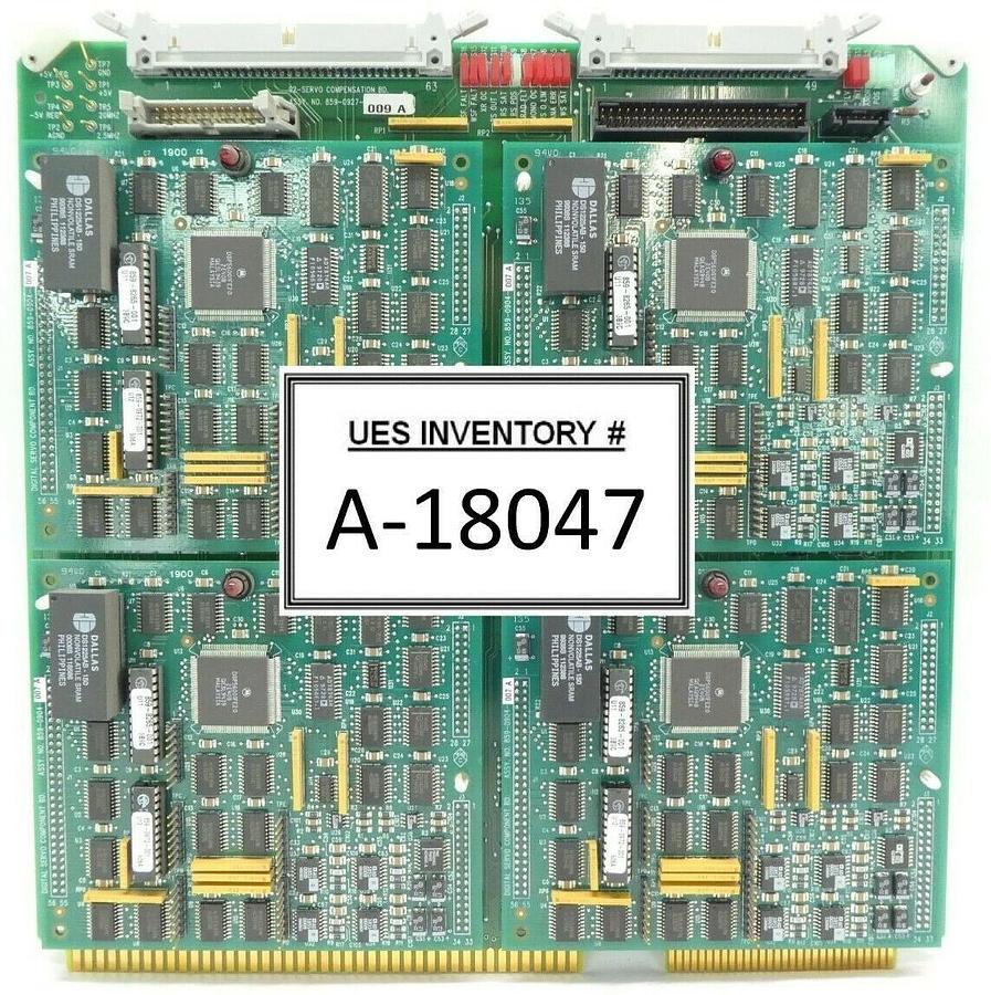 Used ASML 859-0927-009A Servo Compensation Board PCB 859-0904-007A Working Spare