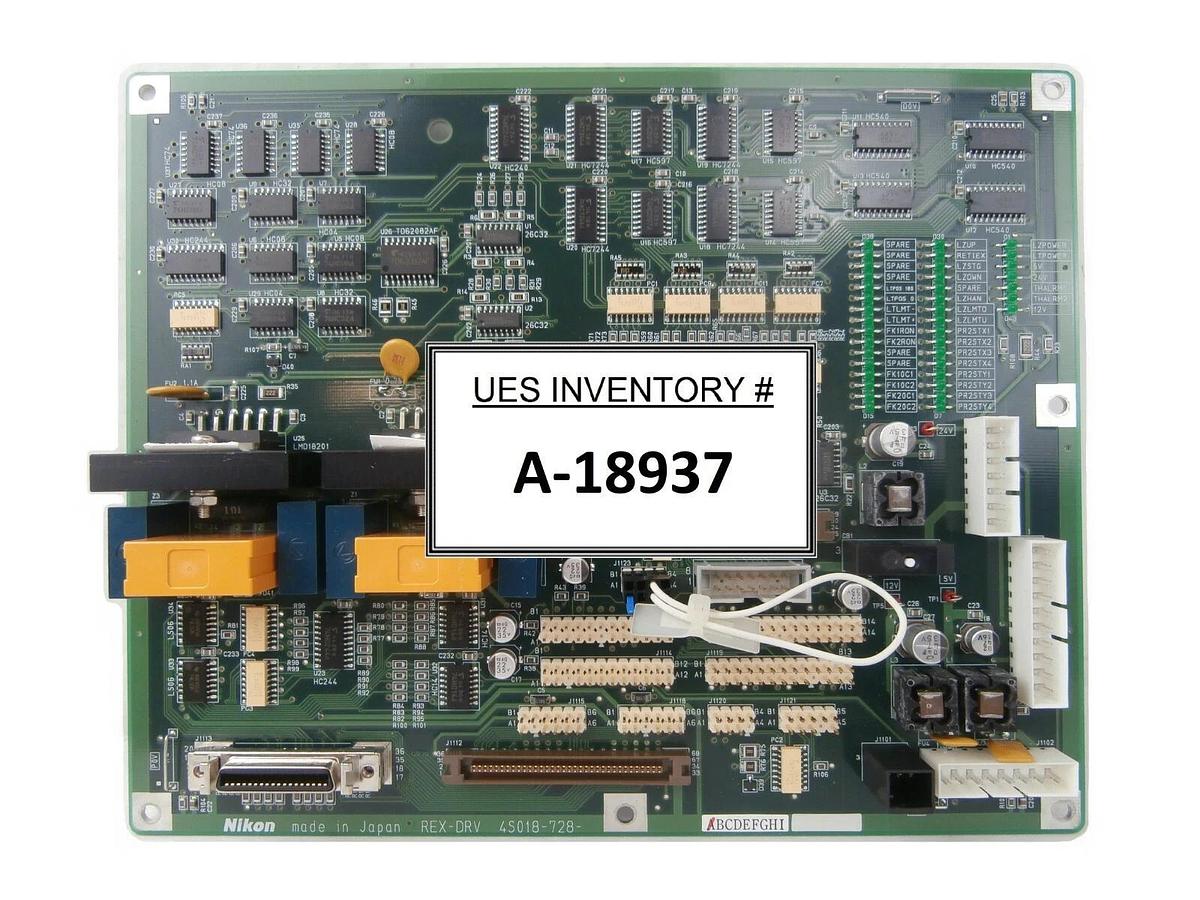 Used Nikon 4S018-728 Driver PCB REX-DRV NSR Series System Working Surplus