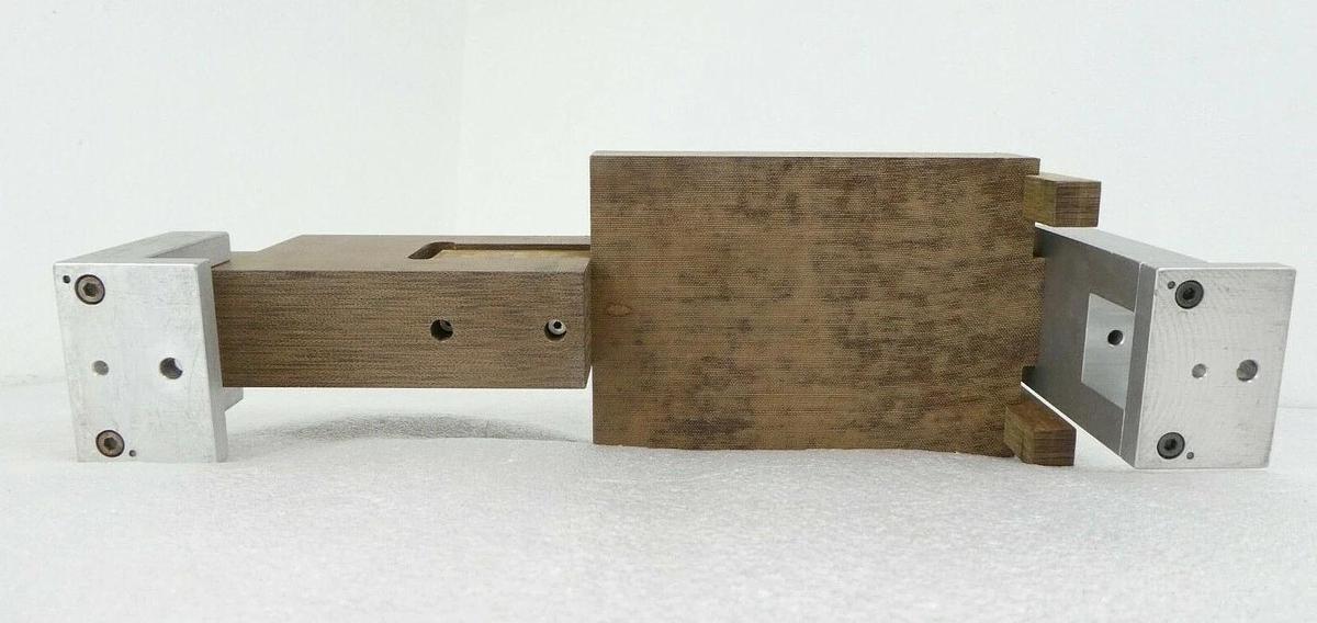 Used Varian Semiconductor H0796T01 Alignment Fixture and Offset Scan Plates Working
