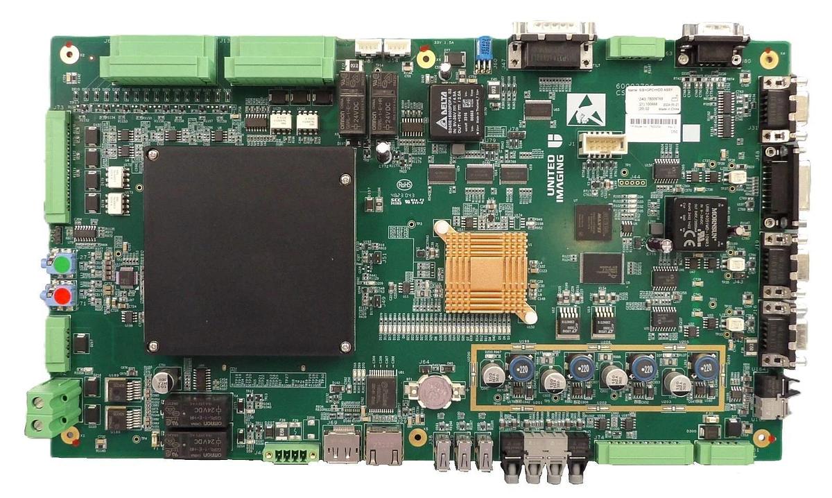 Used United Imaging 78002591 UIH-R V21 CSU82-SIB-V03 PCB 60002796 Working Surplus