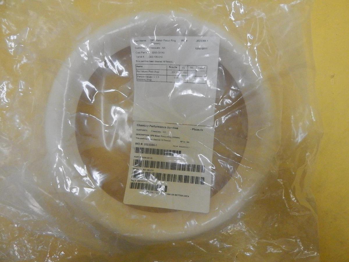 Refurbished AMAT Applied Materials 0200-39140 Ceramic Metal DPS 200mm Ring Focus Refurbished
