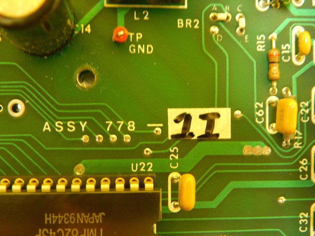 Used Hine Design 885-2423 Arm Control Board PCB 778-1I GaSonics Aura A-2000LL Used