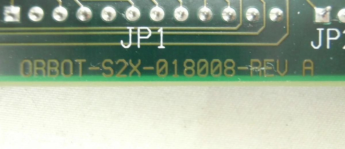Used Orbot Instruments S2X-018009 PCB ORBOT-S2X-018008-REV A Lam Continuum Spare
