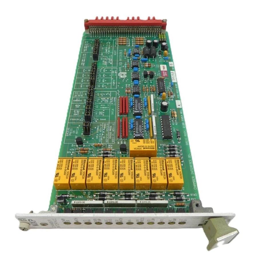 Used AMAT Applied Materials 0190-70108 Chamber Interface PCB Card 0100-35054 Working