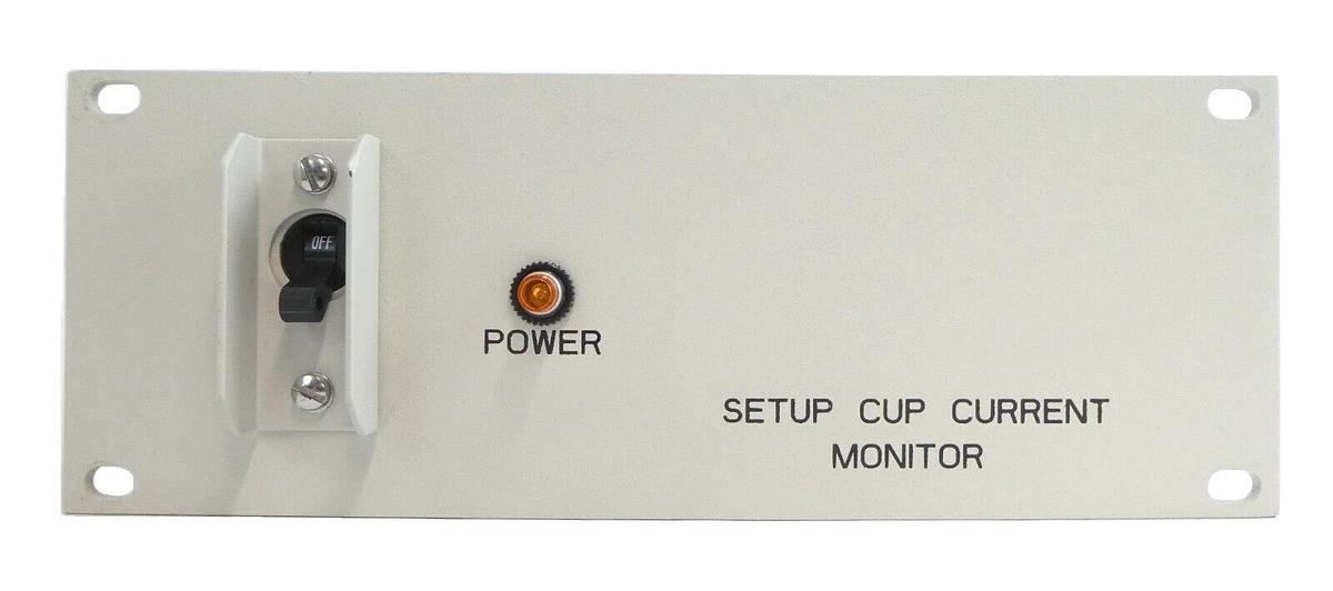 Used Varian E11076572 Setup Cup Current Monitor Module AMAT Working Surplus