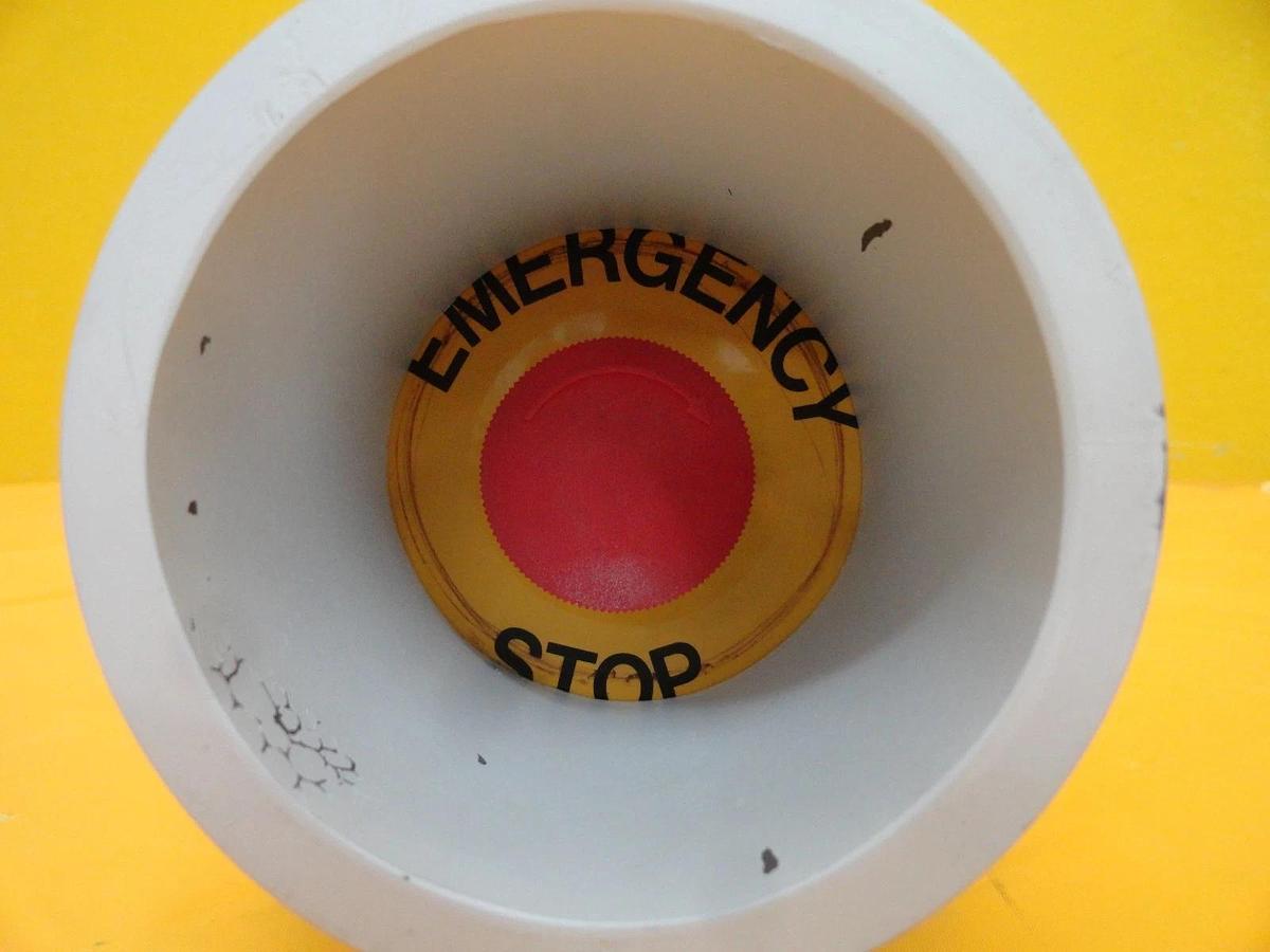 Used Balzers BG M54 500 Emergency Stop Module EEO 101 EEO101 Used Working