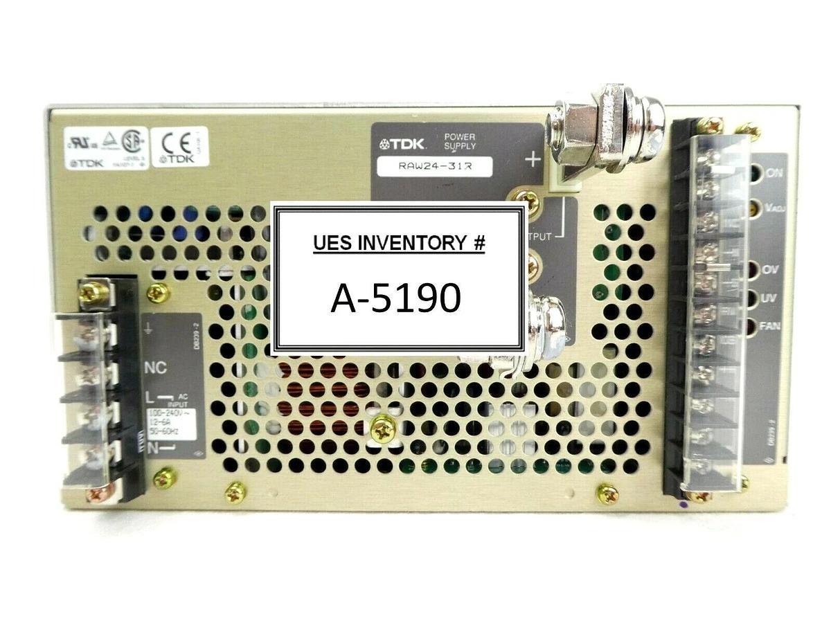 Used TDK RAW24-31R 24v Power Supply RAW24 Working Surplus