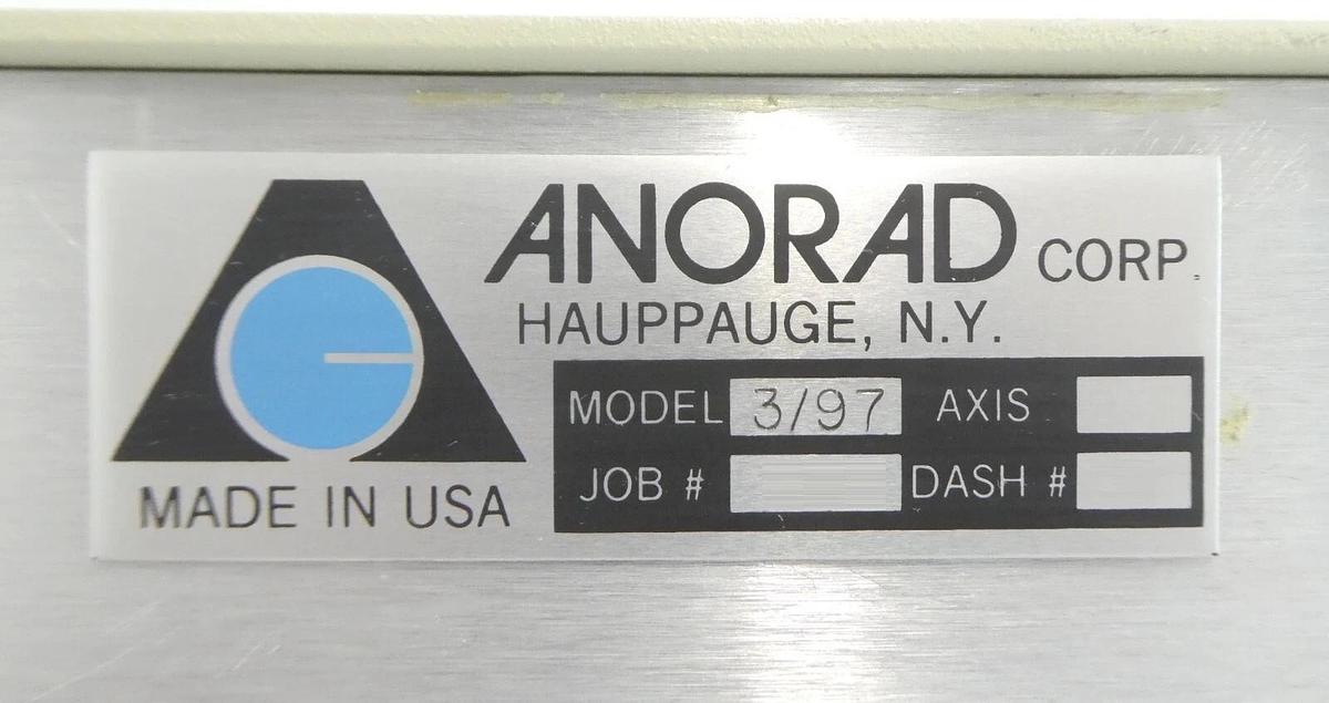 Used Anorad 3/97 Automation Controller Module SB202 27363 62663 69810 WF-720 Working