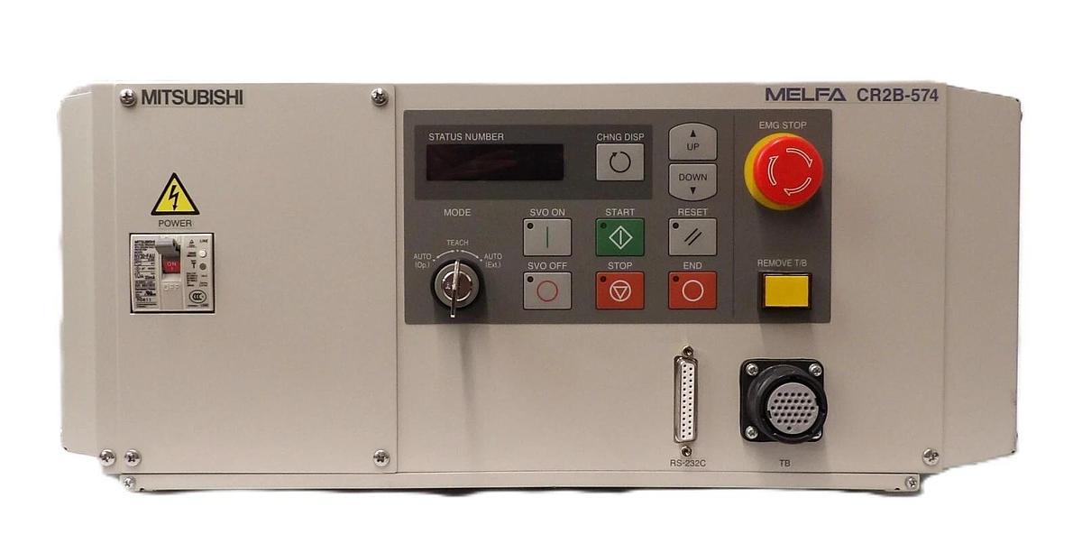 Used Mitsubishi CR2B-574-S10 Industrial Robot Controller MELFA RV-6S Series Surplus