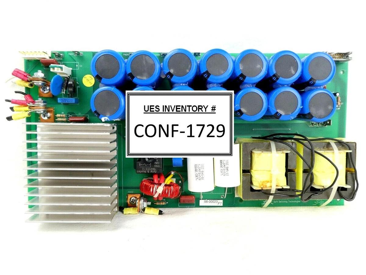 Used SoftSwitching Technologies 98-00023 Inverter Board PCB Rev. F7 Working Surplus