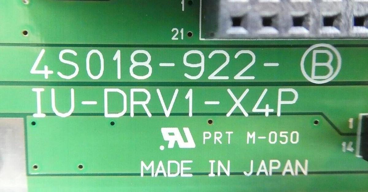 Used Nikon 4S018-922-Ⓑ Driver PCB IU-DRV1-X4P Copper Exposed NSR Series Working Spare