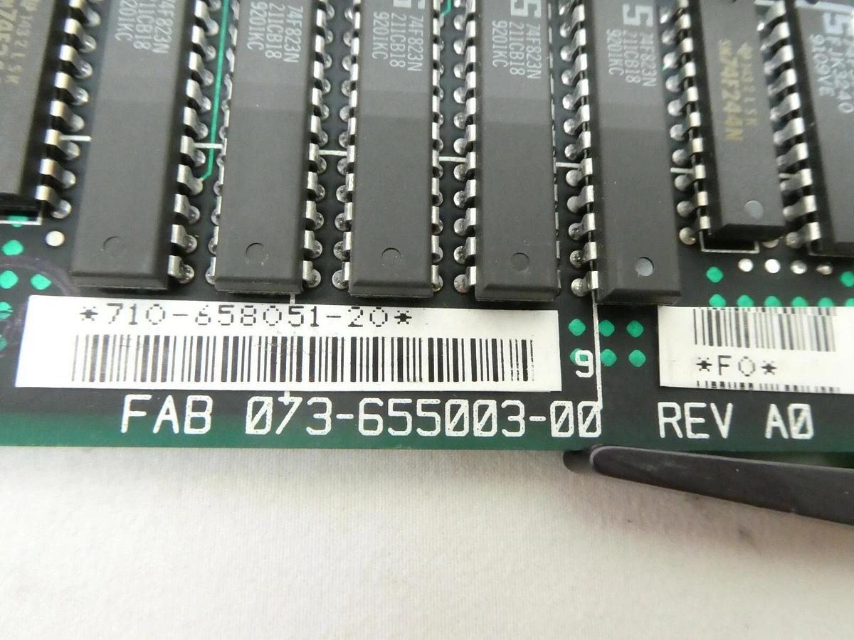 Used KLA Instruments 710-658051-20 Mass Memory PCB Card 073-655003-00 Working