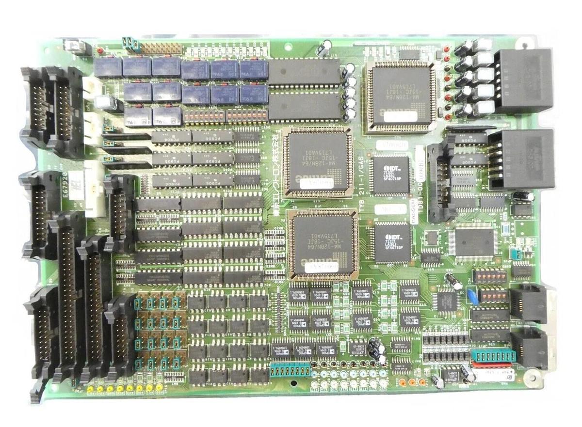 Used TEL Tokyo Electron ID81-000096-B7 Processor Board PCB TYB 211-1/GAS Working