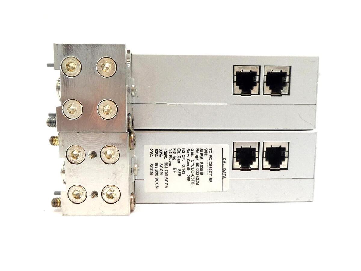 Used Aera TC FC-D985CT-BH Mass Flow Controller MFC FC-D985c Reseller Lot of 10 Spare