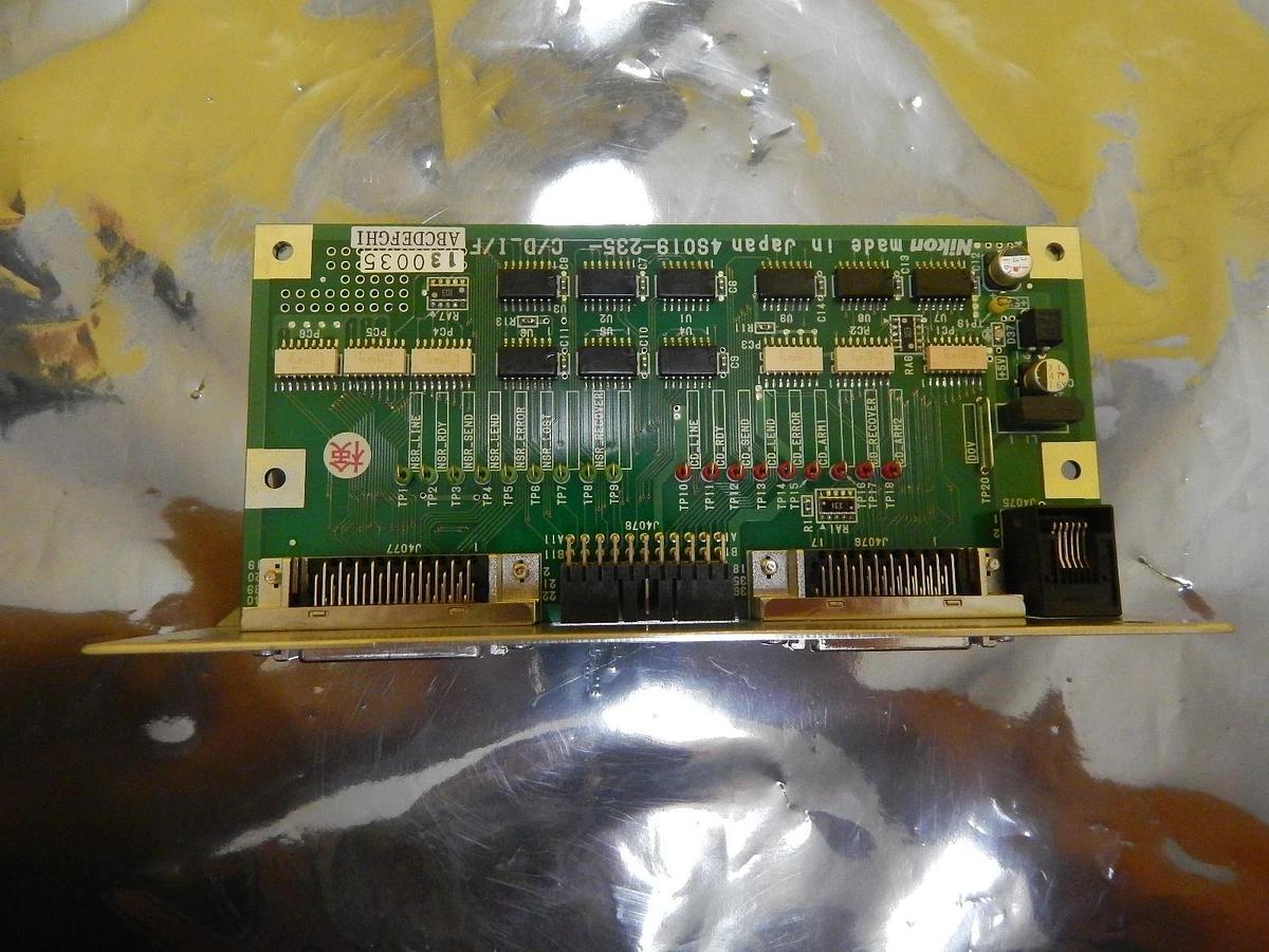Used Nikon 4S019-235 Interface PCB Card C/D_I/F NSR-307E Used Working