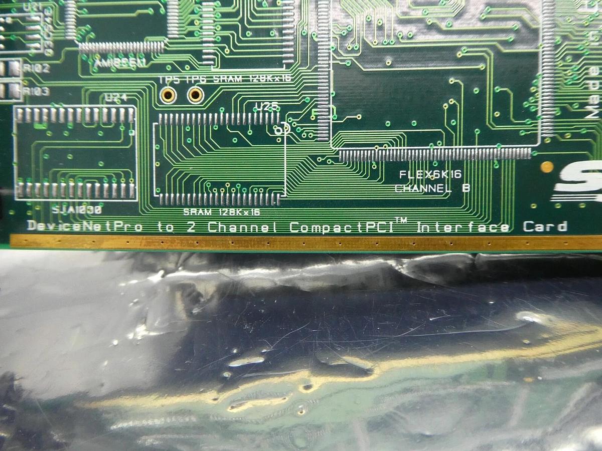 Used SST Woodhead 490-1437 DeviceNet Pro PCB Card DNP-CPCI-1 AMAT-0190-01155 Working