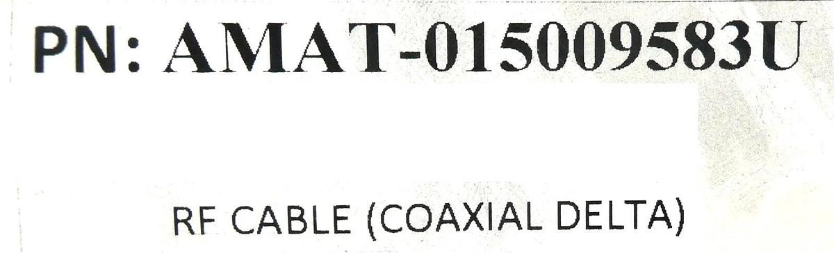 Used AMAT Applied Materials 0150-09583 Coaxial Cable 50 Foot RF Generator Working