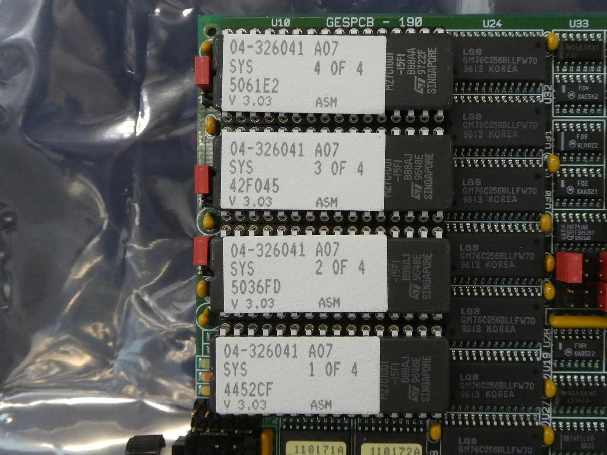 Used Gespac GESPCB-190 Disk Drive Controller PCB ASM 03-331904A01 Working Spare