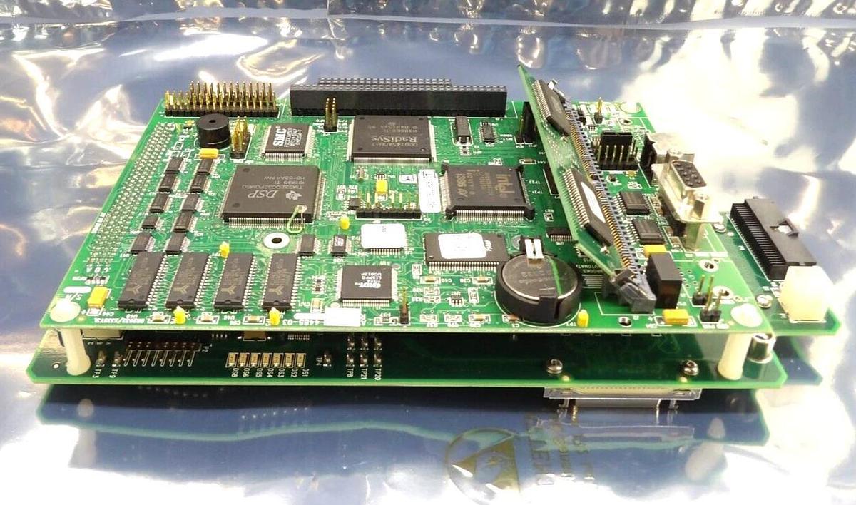 Used Brooks Automation 002-7389-02 Processing PCB Board Assembly Working Surplus