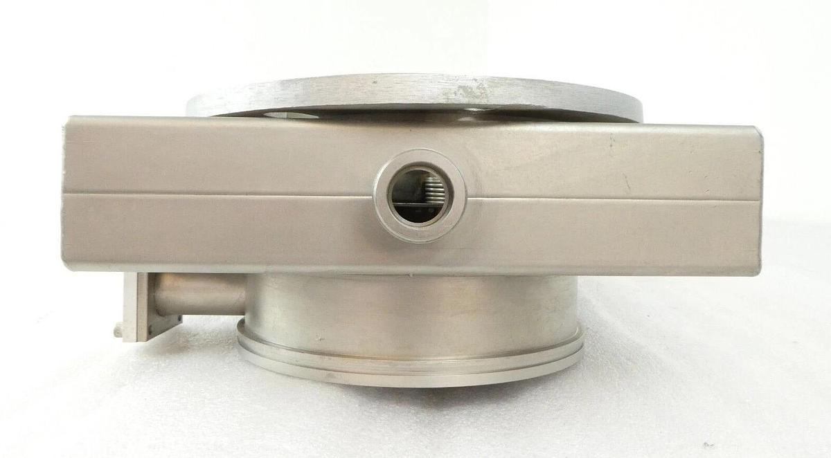 Used Varian 951-5210 Pneumatic Stainless Swing Gate Valve No Captive Flange Surplus