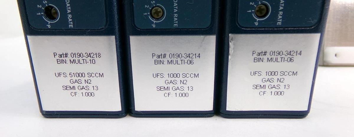 Used Aera PI-98 Mass Flow Controller MFC Reseller Lot of 6 Working Surplus